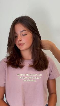 Long Layers Medium Hair, Hair Salon Ideas, Fashion Outfits Aesthetic, Short Hair Inspiration, Trendy Short Hairstyles, Haircuts For Medium Length Hair, Layered Haircuts For Medium Hair, Hairstyles For Layered Hair, Haircuts For Wavy Hair