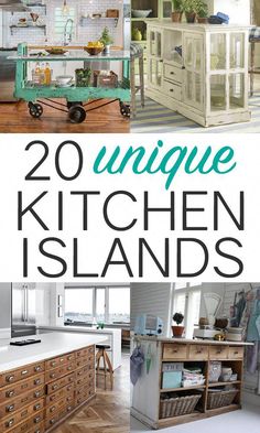 20 unique kitchen islands that are perfect for small spaces