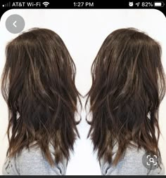 Long Shaggy, Dunner Wordend Haar, Hair Layers, Shaggy Hair, Haircut Types, Medium Length Hair With Layers, Medium Long Hair, Hair With Layers, Haircuts For Medium Hair