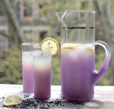 an article about how to celebrate purple but never frosted prince lemonade with lavender