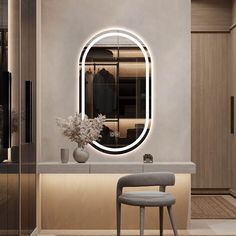 Eris LED Mirror 6000k light Large Vanity Mirror, Light Up Vanity, Try On Clothes, Large Vanity, Mirror Large, Mirror With Led Lights, Heat Mat, Touch Switch, Best Insulation