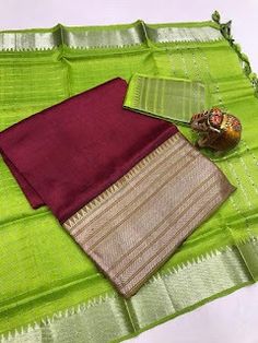 Mangalagiri pure Handloom pattu lehanga sets Quick Saves