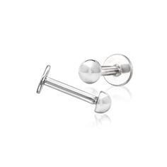 Ross-Simons - Silver Jewelry Set: Two Pairs of Ball, Bar Flat-Back Stud Earrings. RS Pure. Modern designs that complete your outfit and complement your personality. This must-have minimalist set features two petite pairs of ball studs and bar studs. Crafted in sterling silver, this simple pushpin style features a flat back that won't poke or jab while you're taking a quick nap or getting a full night of beauty sleep. Insert the backing first into a pierced ear, then slide the front post inside t Bar Studs, Silver Jewellery Sets, Stud Earrings Set, Sterling Silver Studs, Sterling Silver Earrings Studs, Silver Earrings Studs, Ear Piercings, Jewelry Set, Earring Set