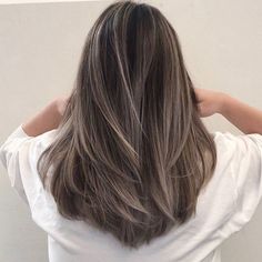 Global Hair Color, Global Hair, Korean Hair Color, Ash Hair Color, Hair Color Streaks, Hair Streaks, Brunette Balayage Hair, Brown Hair Balayage, Long Brown Hair