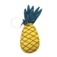 Felt Pineapple Keychain Felt Pineapple, Artisan Decor, World Crafts, Hand Felted, The Fair, Handmade Felt, Women Artisans, Medical Care, Stand Tall