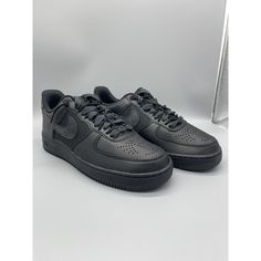 Nike 2023 Slam Jam X Air Force 1 Low 'Black Off Noir' Size 8.5m / 10w Brand New With Original Box Dx5590-001 Free Shipping! This Is The Nike Slam Jam Special Edition Air Force 1 Black Off Noir. It Has The Double Laces And Inverted Nike Air On The Back Tab. Black Low-top Sneakers With Laces, Urban Black Sneakers With Laces, Black Urban Sneakers With Laces, Nike Air Force 1 Perforated Lace-up Sports Shoes, Nike Air Force 1 Lace-up With Perforations For Sports, Black Lace-up Basketball Shoes With Perforations, Nike Air Force 1 Sports Shoes With Perforations, Nike Air Force 1 With Perforations For Sports, Black Perforated Sneakers For Streetwear