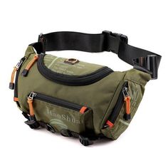 Color: army green Cheap Crossbody Bags, Waterproof Bags, Waist Bags, Shoulder Messenger Bag, Waist Pack, Travel Pouch, Nylon Bag, Chest Bag, Green Bag