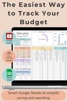 the easy way to track your budget with google sheets and spreadsheets for small businesses