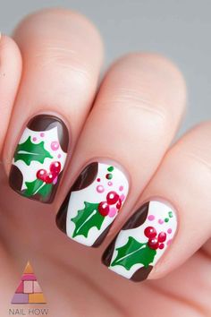 Bright and fun Christmas pudding nails! These designs bring out the holiday spirit with holly, berries, and a festive dessert vibe. Perfect for those who want a playful twist on Christmas nails. Visit nailhow.com for more cute Christmas nail ideas, and save this pin for your holiday nail inspo! 🍒✨ Pudding Nails, Cute Christmas Nail Ideas, Cute Christmas Nail Designs, Holiday Nail Inspo, Xmas Nail Designs, Christmas Nail Design, Silk Wrap Nails, Christmas Nail Ideas, Christmas Tree Nails