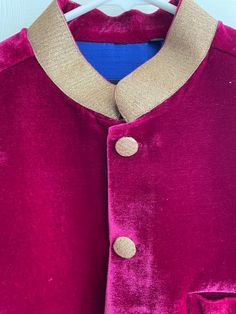 Hot Pink Nehru Vest 38 r for formal functions Fitted Bandhgala With Stand Collar For Festive Season, Festive Fitted Bandhgala With Stand Collar, Festive Nehru Jacket With Button Closure, Formal Nehru Jacket With Stand Collar, Festive Formal Nehru Jacket With Button Closure, Fitted Bandhgala With Stand Collar And Button Closure, Fitted Bandhgala With Button Closure And Stand Collar, Festive Nehru Jacket With Stand Collar For Formal Occasions, Festive Nehru Jacket For Workwear