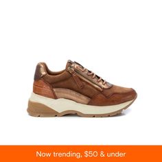 in stock Khaki Color, Women's Casual, Leather Sneakers, Casual Women, Camel, In Store, Pick Up, Buy Online, Perfect Fit