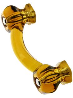 Set Of 9 Amber colored Glass Cabinet Pulls /Handles Beautiful replicas / reproductions of  Depression Glass Hardware. Great for antique furniture restoration ,crafts &  decor Centers: 3" (76.2 mm) Length: 4 1/4" (108 mm) Width: 1 1/4" (31.75 mm) Projection: 1 3/8" (34.93 mm) Color:Amber  Comes with 2 chrome plated 2 1/2" long machine screws,  Note: 1 1/4" of this screw extends beyond back of pull for fastening.   I carry matching Knobs and more colors in my Etsy Shop! Drawers Decor, Glass Drawer Pulls, Antique Furniture Restoration, Painting Wooden Furniture, Glass Bridge, Glass Cabinet Knobs, Quotes Tattoos, Distressed Furniture, Antique Hardware