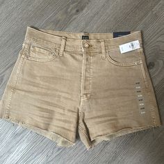 Brand New Gap Tan Denim Shorts. They’re In Great Condition, Never Been Worn. They Still Have The Tags On Them. There’s Nothing Wrong With Them, I Just Didn’t Like How They Fit On Me. They’re A Size 8/29 Smoke And Pet Free Home Please Ask If You Have Any Questions Gap Cotton Cutoff Jean Shorts, Gap Cutoff Shorts For Summer, Gap Summer Jean Shorts, Gap Casual Jean Shorts For Summer, Gap Short Summer Jeans, Casual Gap Jean Shorts For Summer, Gap Summer Short Jeans, Casual Summer Jean Shorts By Gap, Trendy Cutoff Jean Shorts By Gap