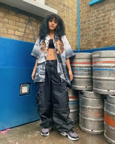 Outfit Manifestation, Look Hip Hop, 90s Fashion Outfits, 90's Fashion