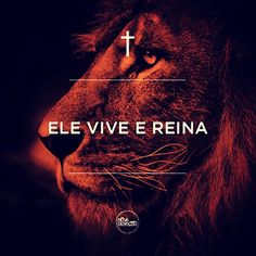 a lion with a cross on it's head and the words, el vie e reina