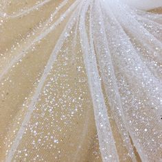 Sparkling Tulle Fabric For Party, Glamorous Sequined Tulle Fabric, Wedding Tulle Sequin Fabric, Wedding Sequin Tulle Fabric With Shimmer, Glitter Sequin Tulle Fabric For Wedding, Glamorous White Glitter Sequin Fabric, Glamorous White Sequin Fabric With Glitter, Wedding Sequin Tulle Fabric With Glitter, White Glitter Tulle Fabric For Party