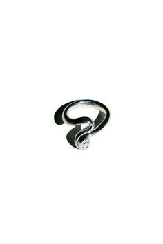 A sculptural, sterling silver ring that evokes the motion and shape of an ocean wave or the interior structure of a seashell. Contemporary Jewelry Design, Lost Wax Casting, Ocean Wave, Organic Form, Lost Wax, Patterns In Nature, Contemporary Jewelry, Sale Design, Sterling Silver Ring