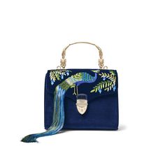 Luxury Embroidered Top Handle Shoulder Bag, Luxury Rectangular Bags For Fashion Events, Formal Velvet Rectangular Bag, Formal Rectangular Velvet Bag, Luxury Embroidered Clutch Shoulder Bag, Formal Embroidered Shoulder Bag, Elegant Velvet Bags For Events, Elegant Velvet Bag For Events, Elegant Velvet Bags For Formal Occasions