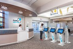 Healthcare Kiosk Solutions by Olea Kiosks Inc. Hospital Counter, Hospital Files Design, Epic Healthcare System, Rehabilitation Exercises, Family Medicine