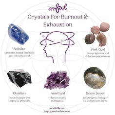 crystals for burnout and exhaustion