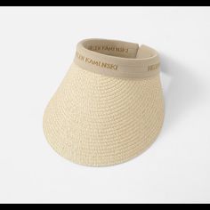 Straw Woven Top Sun Hat Women's Beach Sunshade Headband Sun Hat All-Match Color White Size 48-58cm Woven Straw Sun Hat For Summer, Straw Sun Hat For Spring Summer Outings, Beige Straw Beach Hat, Beige Beachy Straw Hat For Beach, Woven Sun Hat For Summer Sunbathing, Summer Woven Sun Hat For Sunbathing, Beige Straw Sun Hat For Sunbathing, Straw Sun Hat For Summer Sunbathing, Beige Sun Straw Hat For Sunbathing