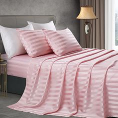 PRICES MAY VARY. 🌺[ Luxury Bed Sheet Spree ]: Four-piece set of Manyshofu sheets. Each includes a full fitted sheet(54"x75"+15"), a full flat sheet(81"x96"), 2 pillowcases(20x30"). This amazing bed spree is not only practical on your own, but can also be given as a holiday gift to a loved one to accompany you and your loved ones like a friend. 🌺[ Ingenious Production ]: Satin sheets are made from top-spec satin fabrics that are as soft as silk. It has to be said that it is very smooth and skin Satin Bed Sheets, Full Bed Sheets, Satin Bed, Twin Bed Sheets, Queen Bed Sheets, Luxury Bed Sheets, Egyptian Cotton Sheets, King Size Sheets, Satin Pillow