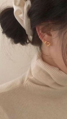 Classy Earrings, Pretty Jewelry Necklaces, Gold Earring