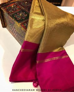 Indian Sari Dress, Pattu Saree Blouse Designs, Traditional Blouse Designs, Cotton Saree Designs