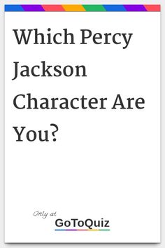 the cover of which person character are you? by gotoquiz, with rainbow - striped background