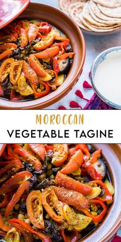 this is an image of moroccan vegetable tagine