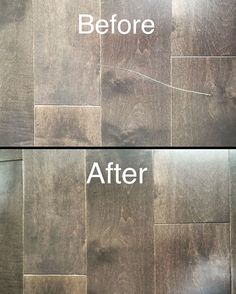 the before and after pictures of wood flooring