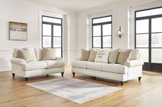 Valerani Sandstone Sofa and Loveseat - Ornate Home Sandstone Sofa, Relaxed Living Room, Relaxing Living Room, Living Room Aesthetic, Sofa And Loveseat, Neutral Fabric, Mattress Bedroom, Comfort Mattress, Living Room Set