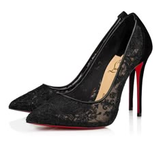 Satine Moulin Rouge, Red Bottom Heels, Timeless Shoes, Lace Pumps, Christian Louboutin Pigalle, Lace Heels, Christian Louboutin Heels, Louboutin Heels