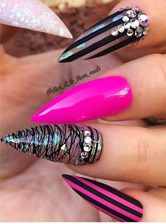 Fidget Nails, 3d Nail Designs Unique, Spider Gel Nails, Art Ideas Acrylic, Stiletto Nail Ideas, Nail Designs For Winter, Easy Nail Art Ideas, Fall Nails 2022, Not Polish