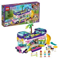 the lego friends camper is in its box and it's ready to be played