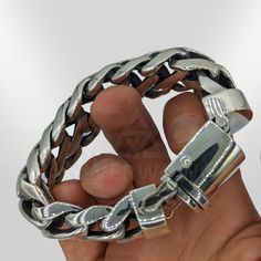 Unleash your unique style with a handcrafted, Chunky Balinese 925 Silver Bracelet. This Huge Woven Snake design is a timeless symbol of unmatched quality and individuality | 
SilverWow™  Since 2001 Mens Bracelet Silver, Classy Men, Snake Bracelet, Big Design, 925 Silver Bracelet, Snake Design, Men's Bracelet, Balinese, Bracelet Sizes