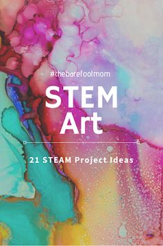 STEM Art: 21 STEAM Project Ideas Steam For Middle School, Steam Crafts Elementary, Stem Art Projects Elementary, Steam Night Ideas Elementary, Steam Night Ideas, Science Art Experiments, Steam Ideas Middle School, School Steam Night, Steam Family Night Ideas