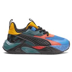 PRICES MAY VARY. Mesh upper Lace up closure for secure fit Cushioned footbed Rubber outsole The Rs Family Of Sneakers Gets Bigger Every Day. The Rs-Trck Color Sneakers Introduces A Primary Color Palette Fused With Trail-Inspired Details For A Look That's As Bold As It Is Rugged. Primary Color Palette, Puma Rs, Primary Color, Big Kids, Primary Colors, Color Palette, Every Day, Lace Up