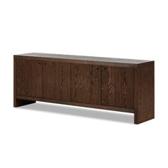 the sideboard is made out of wood