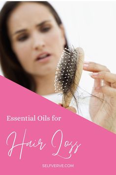 Hair loss affects more of us than we may think, but that doesn't change the way losing our hair makes us feel. Essential oils may be able to minimize hair loss and help regrow hair. Womens Fitness Motivation, Essential Oils For Hair Growth, Oils For Hair Growth, Natural Hair Growth Remedies, Nose Picking, Hair Growth Remedies, Herbs For Hair