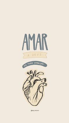 an image of a heart with the words amar above it and below it, there is