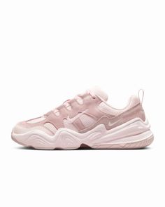 Nike Women's Tech Hera Sneakers Shoes Pearl Pink DR9761-600 | eBay Modern Pink Sneakers With Translucent Outsole, Modern Pink Nike Sneakers, Modern Pink Sneakers With Cushioned Footbed, Modern Nike Sneakers With Vulcanized Sole, Modern Nike Sneakers With Perforated Toe Box, Modern Nike Low-top Skate Shoes, Modern Nike Lace-up Skate Shoes, Nike High-top Chunky Sneakers, Nike Synthetic Sneakers With Vulcanized Sole