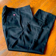 Black Work Pants - Auto Shop , Mechanical Work Comfortable, Strong! Great Fitting Pants For Work ! Size 34-32 Relax Fit Work Pants With Welt Pockets In Standard Cut, Workwear Pants With Pockets Standard Cut, Workwear Bottoms With Pockets And Standard Cut Leg, Classic Black Cargo Pants For Work, Work Pants With Hip Pockets For Workwear, Classic Black Pants With Hip Pockets, Standard Cut Work Pants With Hip Pockets For Workwear, Full-length Work Pants With Hip Pockets, Full Length Work Pants With Hip Pockets