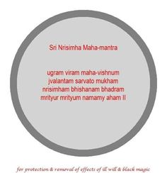 Narsimha mantra ec for removal of effects of black magic Kubera Mudra, Healing Circles, Quantum Healing, Daily Mindfulness