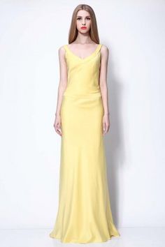 Discount Womens Evening Dresses Online Shop with Best Quality - Lunss Elegant Yellow Maxi Dress For Prom Season, Yellow Evening Dress With Fitted Bodice For Prom, Fitted Yellow Evening Dress For Bridesmaid, Fitted Yellow Bridesmaid Evening Dress, Yellow Sleeveless Maxi Dress For Formal Events, Yellow Sleeveless Maxi Dress For Formal Occasions, Sleeveless Yellow Maxi Dress For Formal Occasions, Elegant Yellow Dress With Sweep Train, Yellow Evening Dress With Sweep Train For Prom