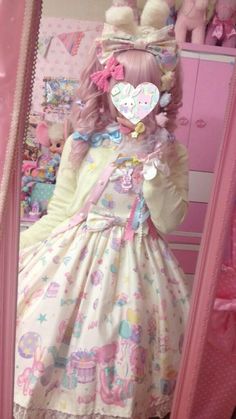 Candy Outfits, Japanese Lolita Fashion, Idol Outfit, Lolita Outfits, Sweet Lolita