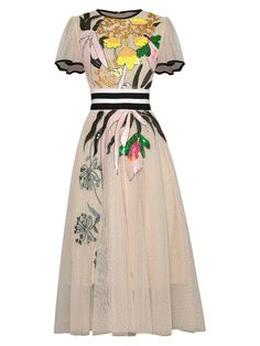 NATIA Midi Dress – ZCRAVE Vintage Party Dresses, 파티 드레스, Cape Style, Elegant Midi Dresses, Retro Mode, Butterfly Sleeves, Vintage Elegant, Knee Length Dresses, Short Sleeve Dress