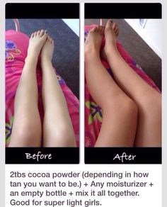 Diy Self Tanner, Get Tan, Do It Yourself Nails, Make Up Diy, Tanning Skin Care, How To Get Tan, Tanning Tips, Light Girls, Self Tanner