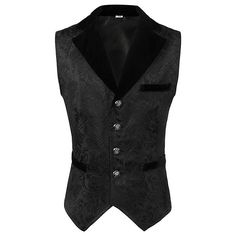 Look After Me:Washable; Gender:Men's; What's in the box:waistcoat; Types:Vest; Holiday:Masquerade; Style:Renaissance,Medieval,Retro Vintage; Material:Polyester; Age Group:Adults'; Characters:Knight Ritter; Design:Jacquard; Listing Date:02/14/2023; Clothing Waist:; Clothing Length:; Bust:; Shoulder Width: Mens Fall Outfits, Waistcoat Men, Casual Outwear, Medieval Costume, Fall Outfits Men, Retro Mode, Style Punk, Boys Coat, Winter Tops