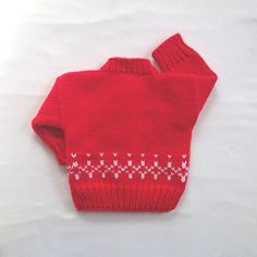 Red baby cardigan 0 to 6 months Infant hand knit red | Etsy Red Nordic Knitted Sweater, Red Nordic Style Knitted Sweater, Cozy Red Knitting Pattern, Red Hand-knitted Sweater, Winter Red Knitted Knitting Pattern, Cozy Hand-knitted Red Cardigan, Red Hand Knitted Sweater, Handmade Sweater As Winter Gift, Handmade Sweater Winter Gift